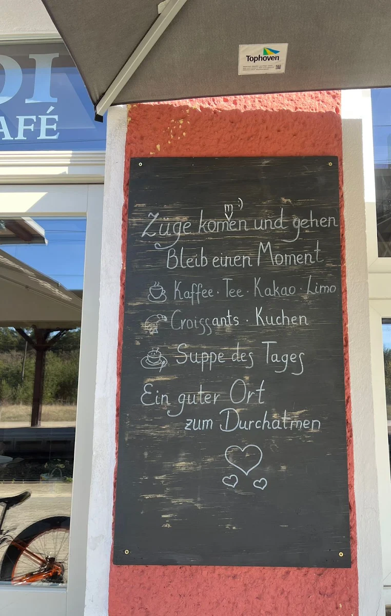 Speisekarte, Ahoi Bistro & Cafe‘