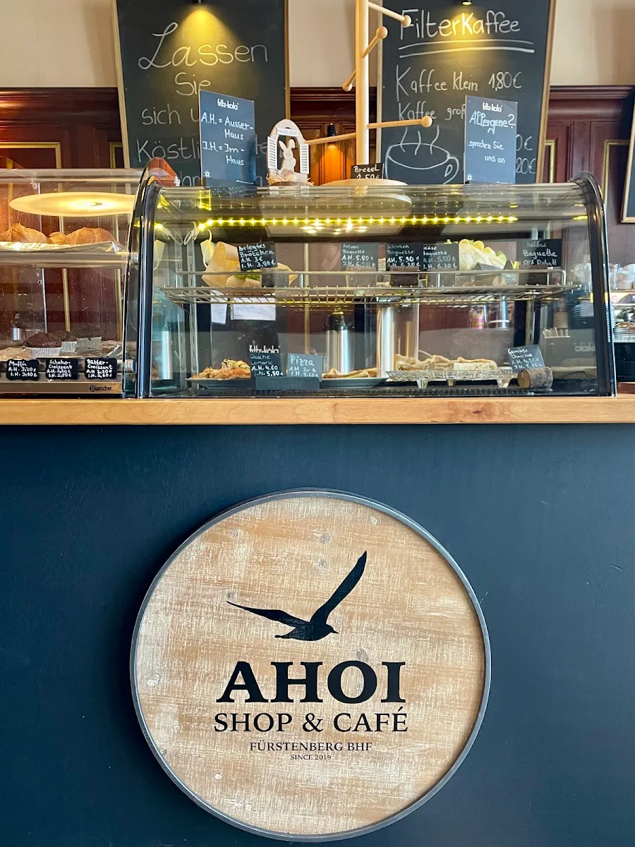 Speisekarte, Ahoi Bistro & Cafe‘