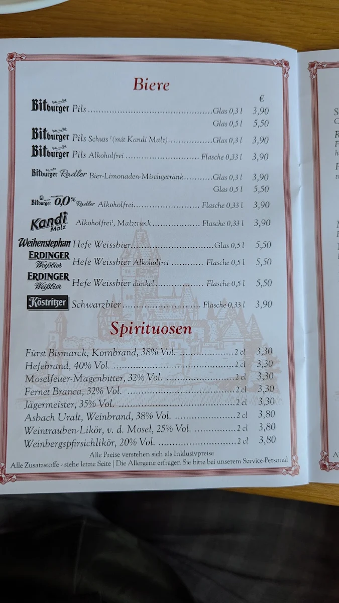 Speisekarte photo 4