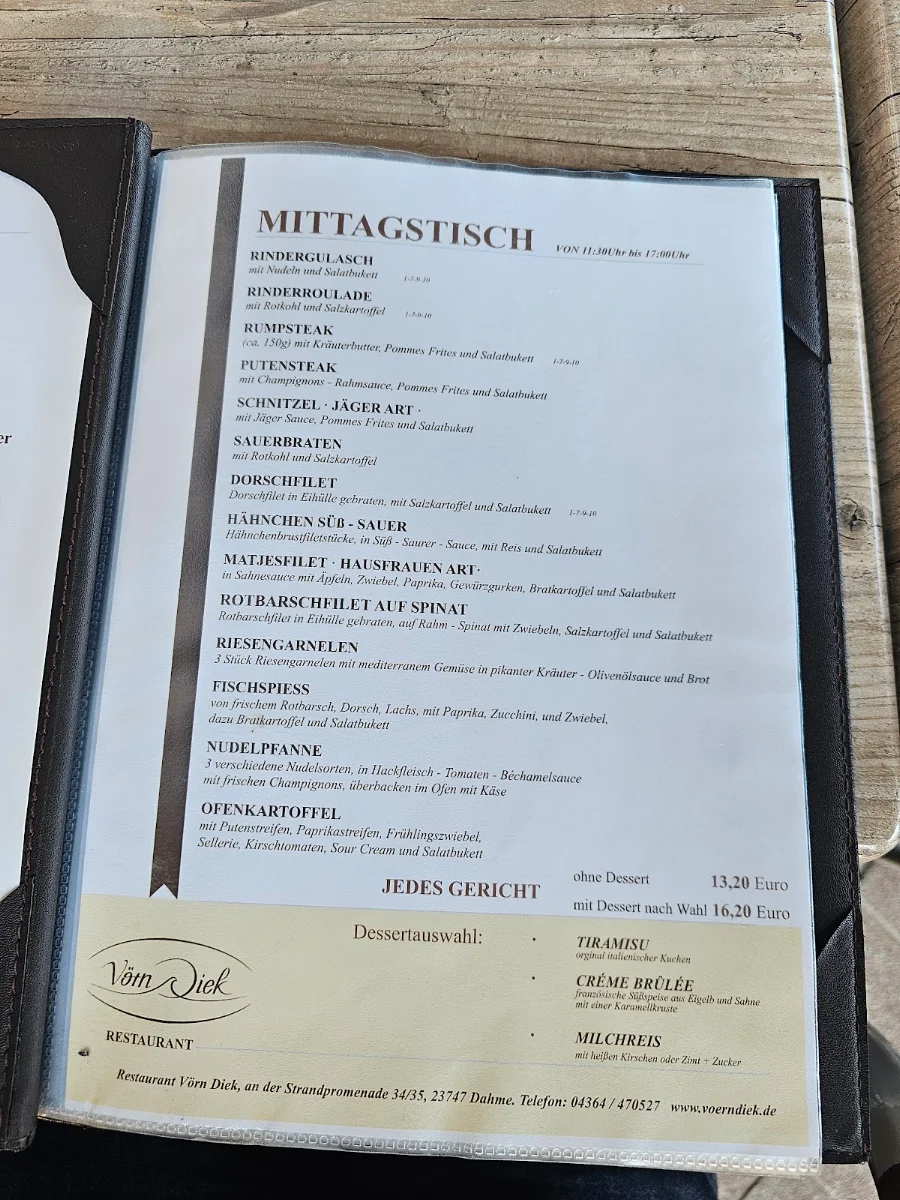 Speisekarte photo 4