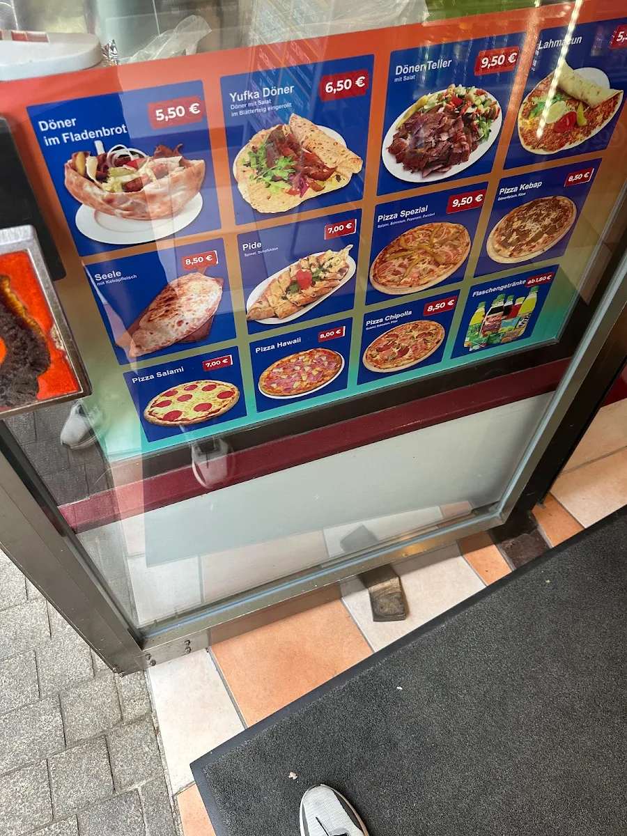 Speisekarte, City Kebap