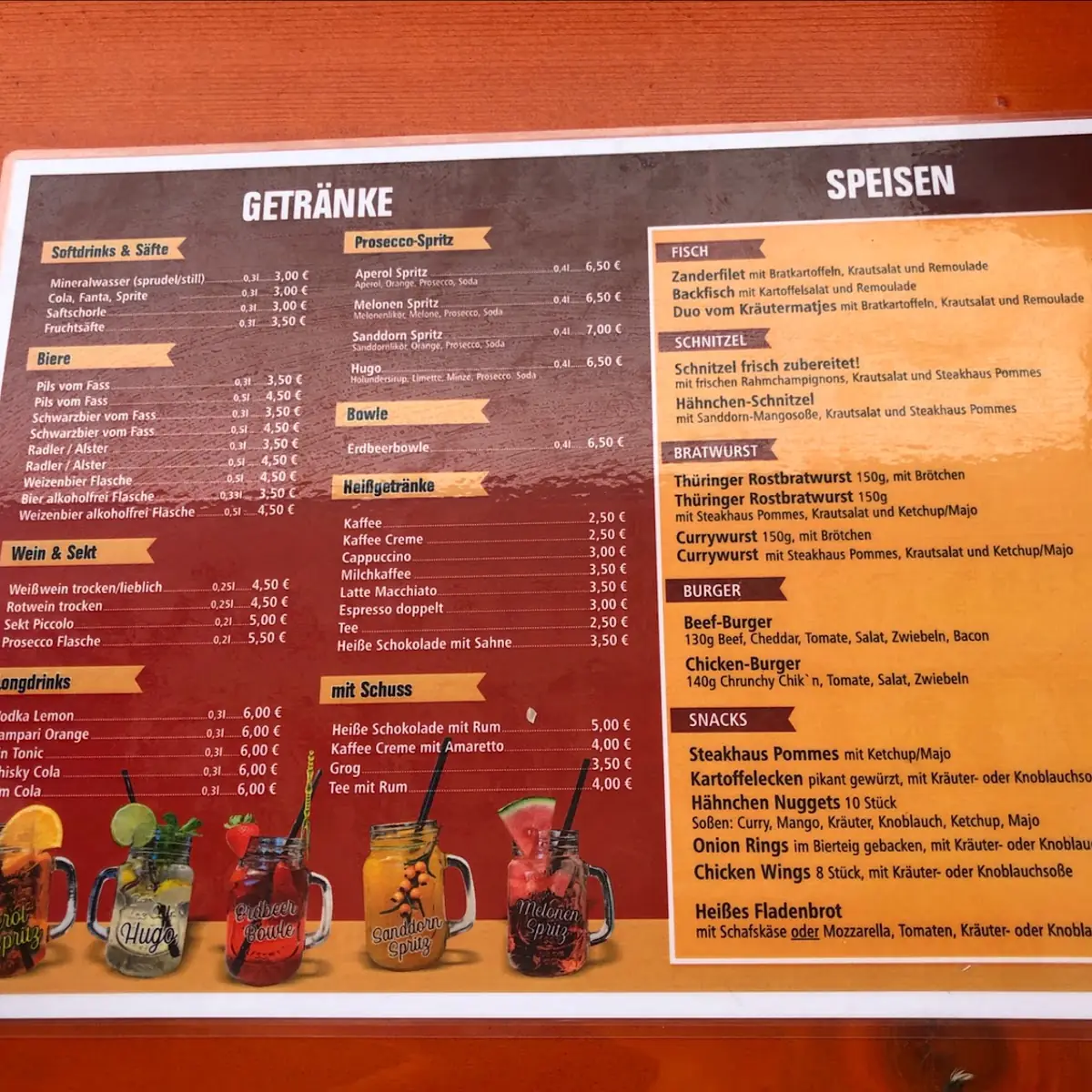 Speisekarte photo 2
