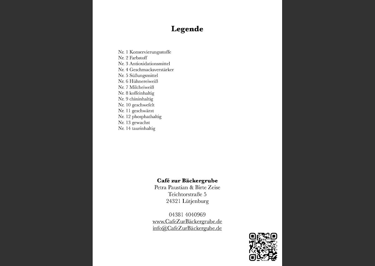 Speisekarte photo 10