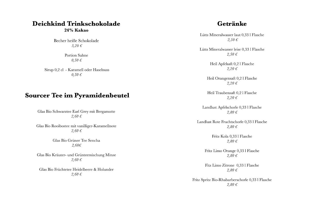 Speisekarte photo 7