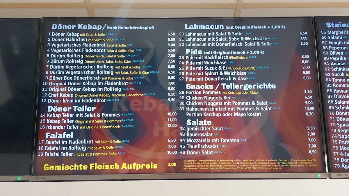 Speisekarte photo 1