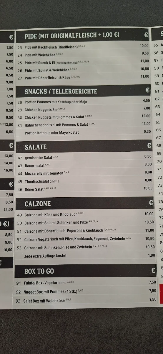 Speisekarte photo 6