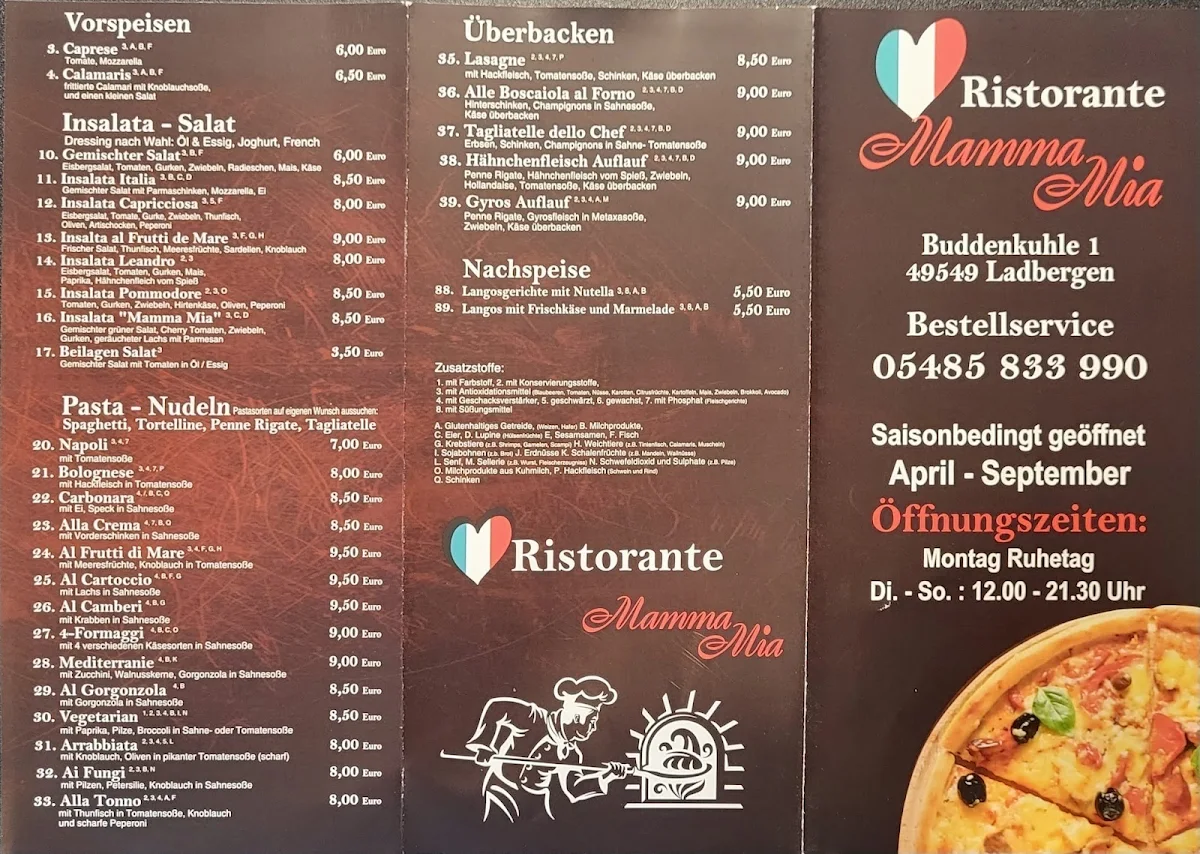Speisekarte photo 1