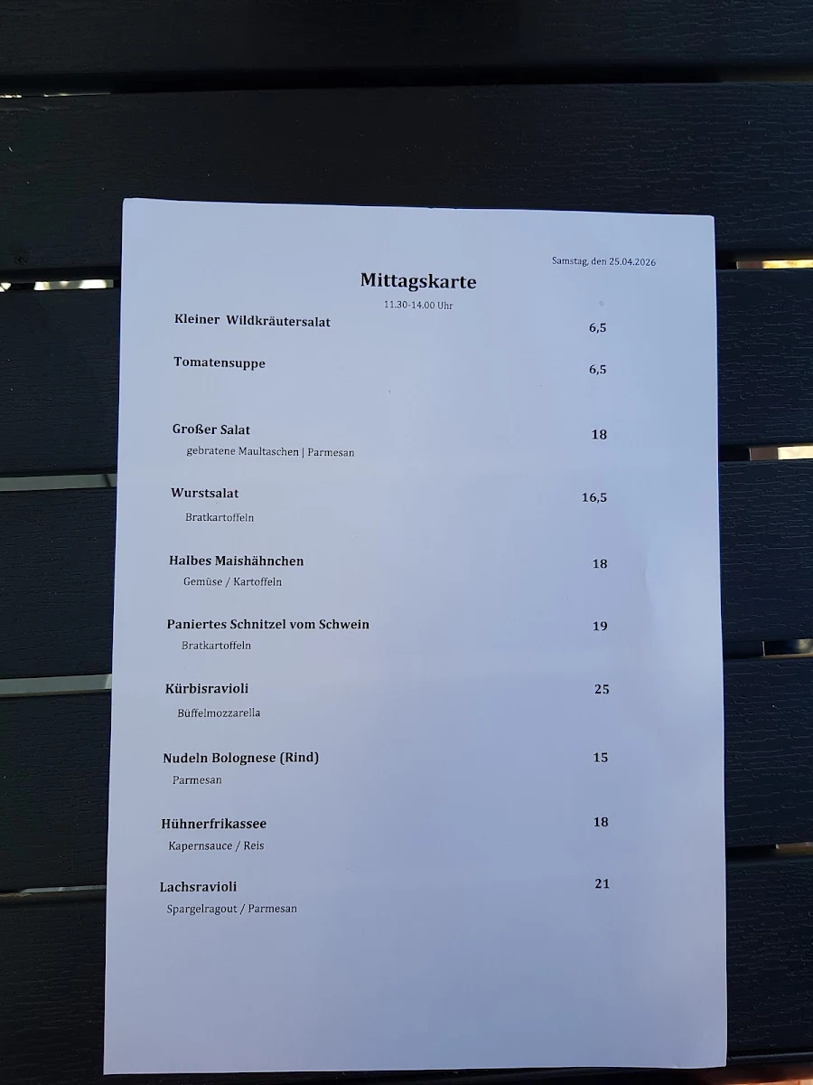 Speisekarte photo 1