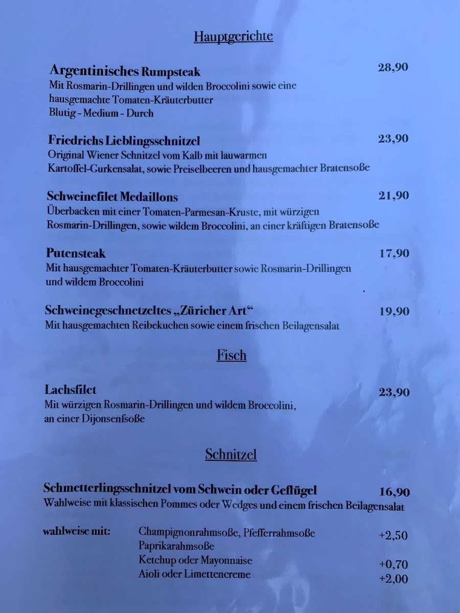 Speisekarte photo 3