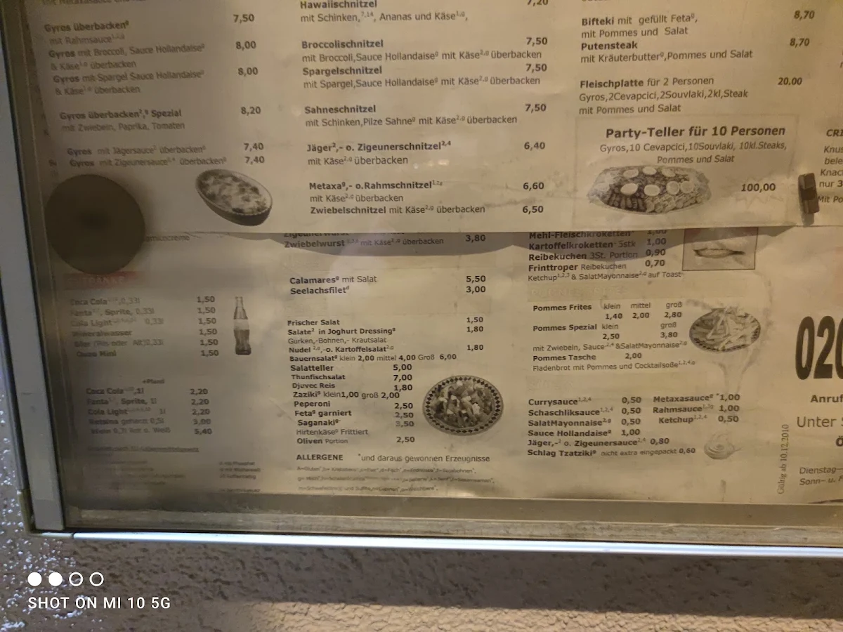 Speisekarte photo 4