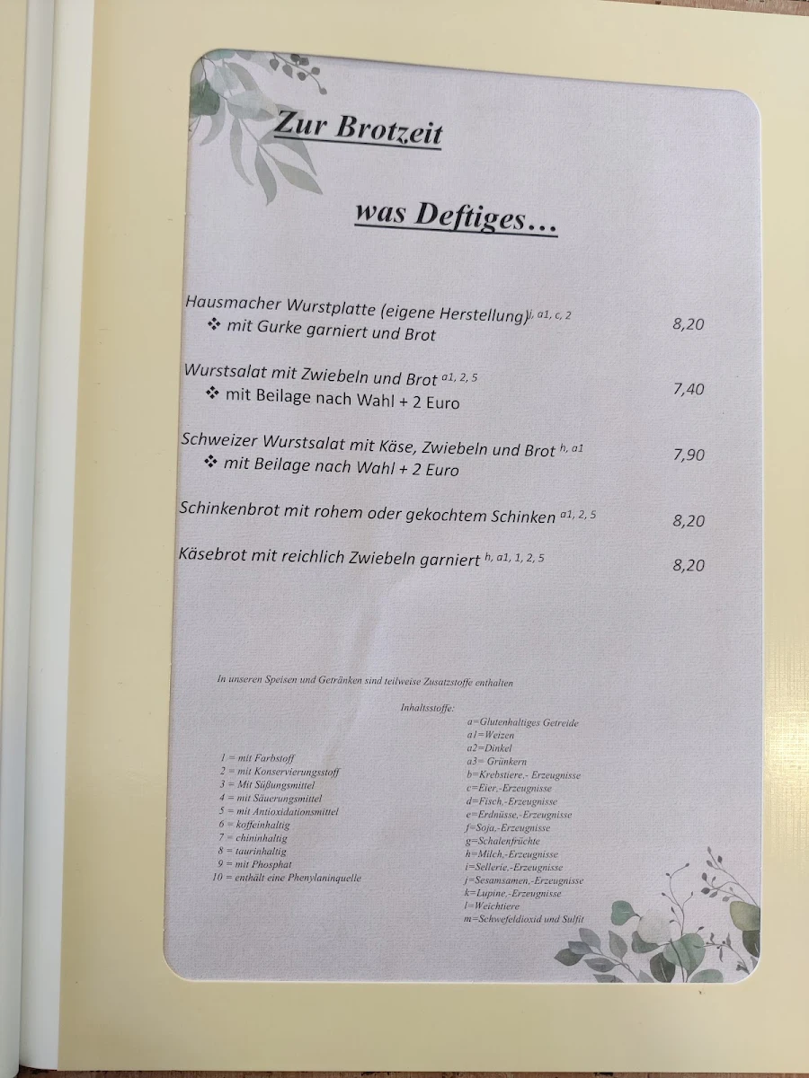 Speisekarte photo 3