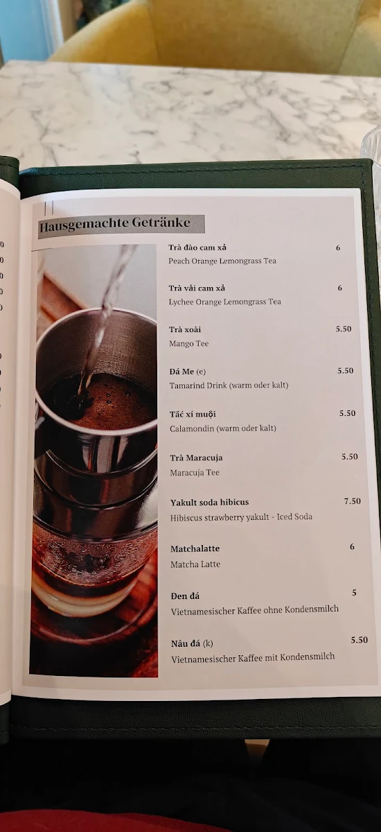 Speisekarte, Bánh mì Minh - Bakes and Brews