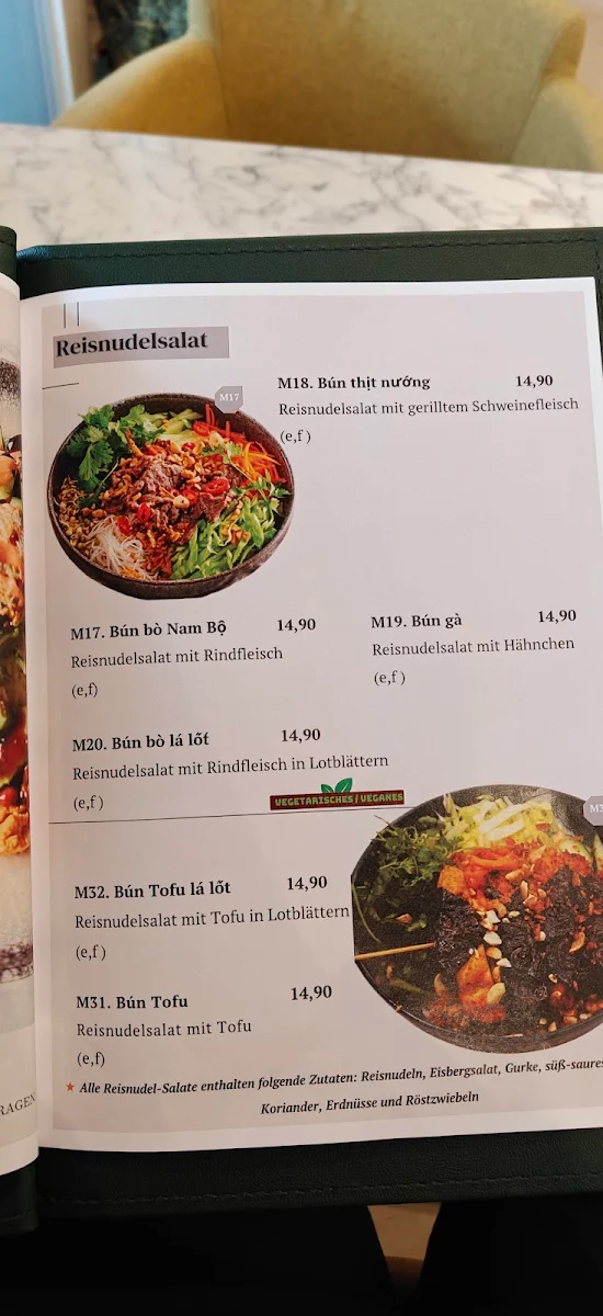 Speisekarte, Bánh mì Minh - Bakes and Brews