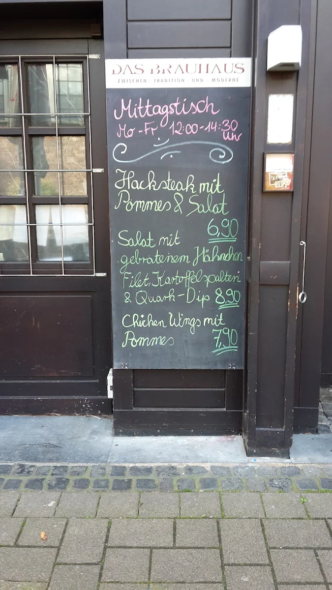 Speisekarte, Das Brauhaus