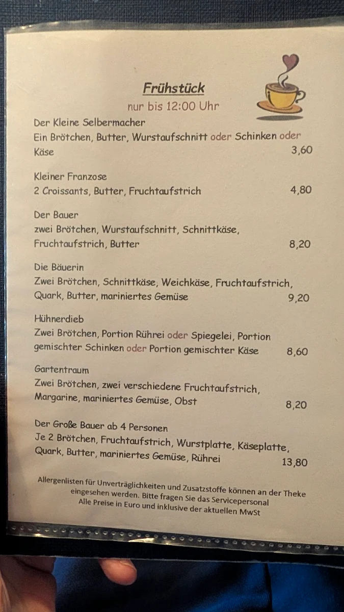 Speisekarte photo 2