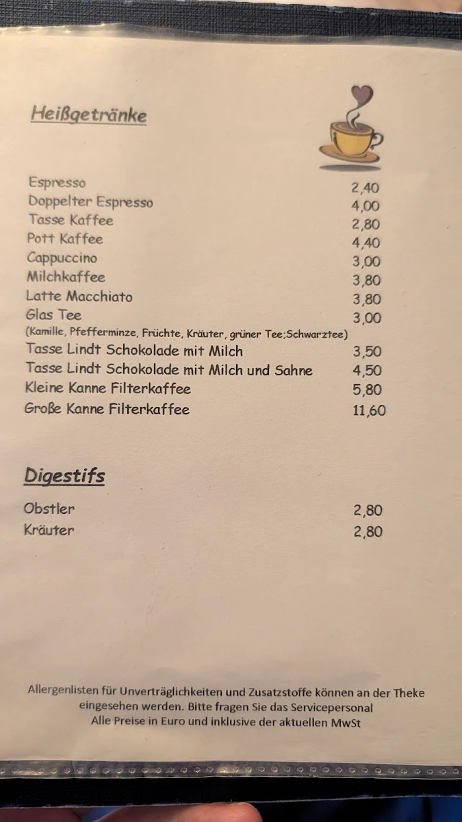 Speisekarte photo 3