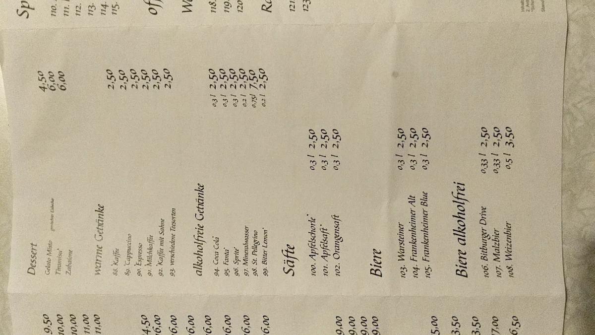 Speisekarte photo 3