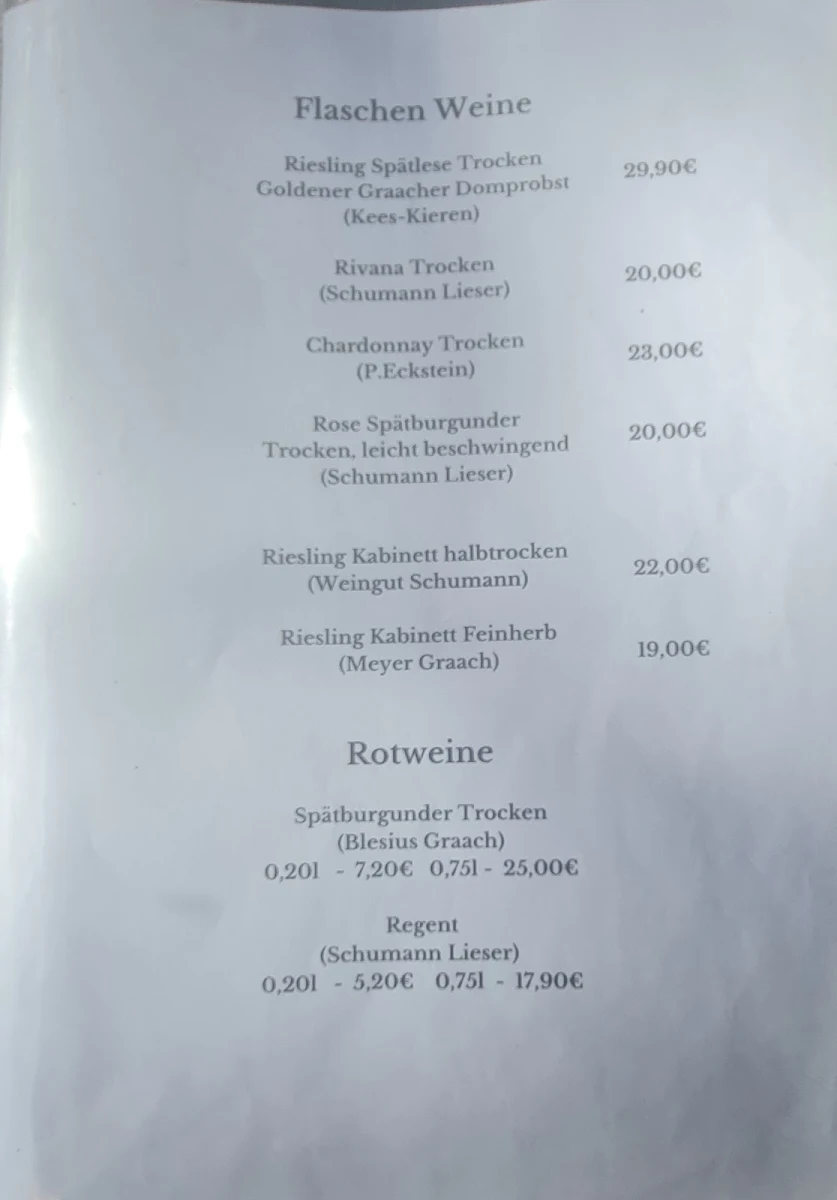 Speisekarte photo 3