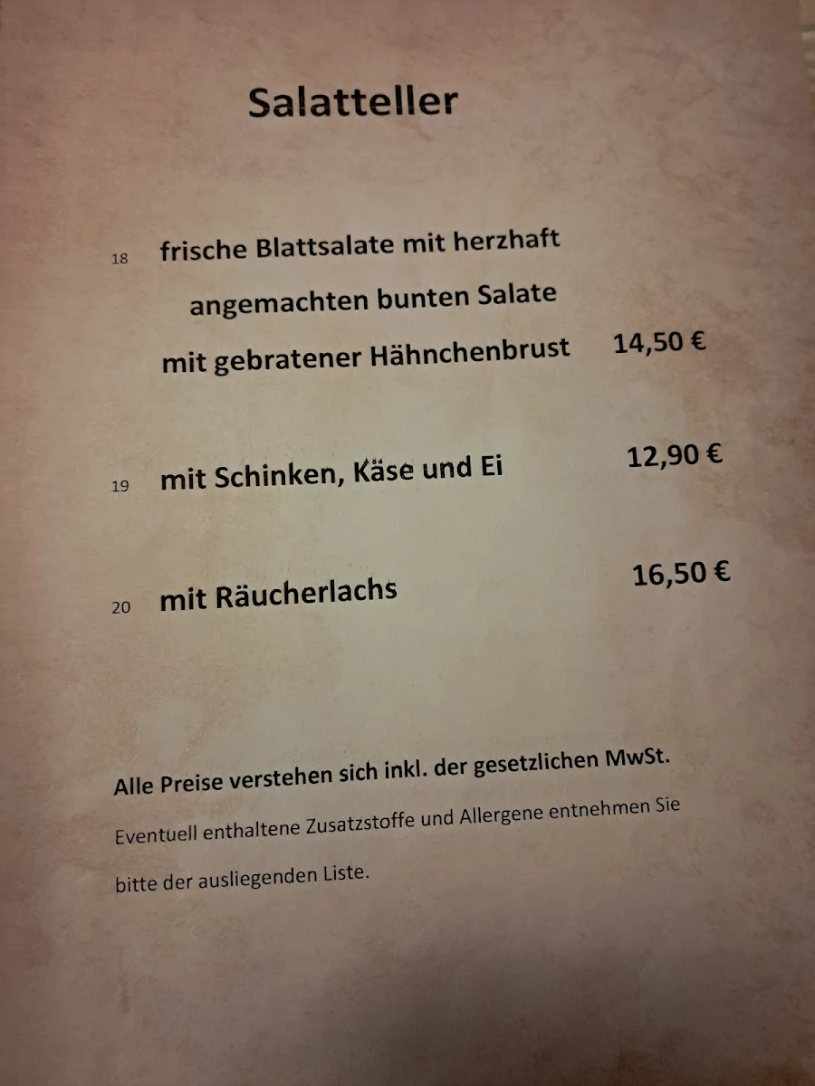 Speisekarte photo 1