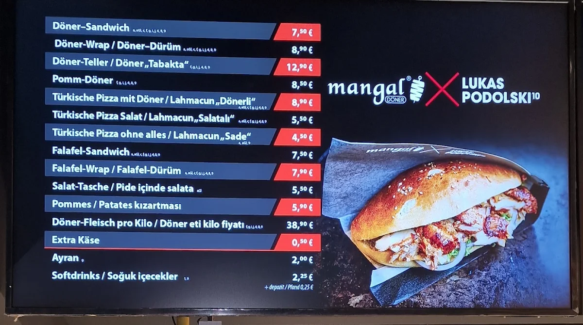Speisekarte photo 2