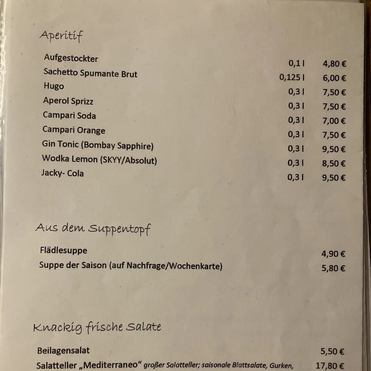 Speisekarte photo 7