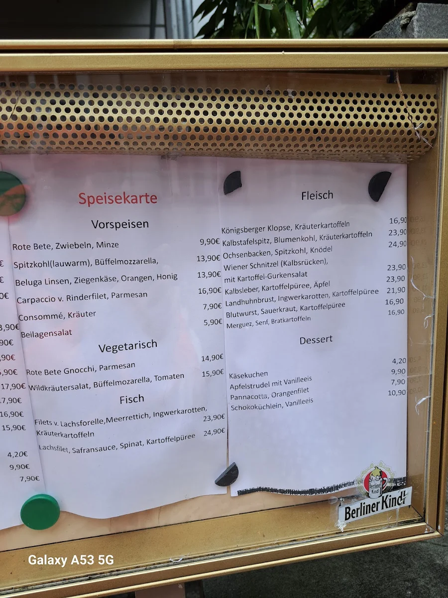 Speisekarte photo 1