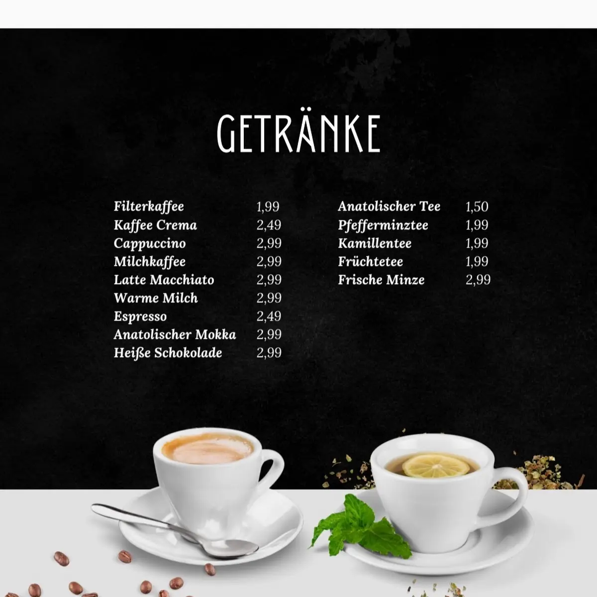 Speisekarte photo 2
