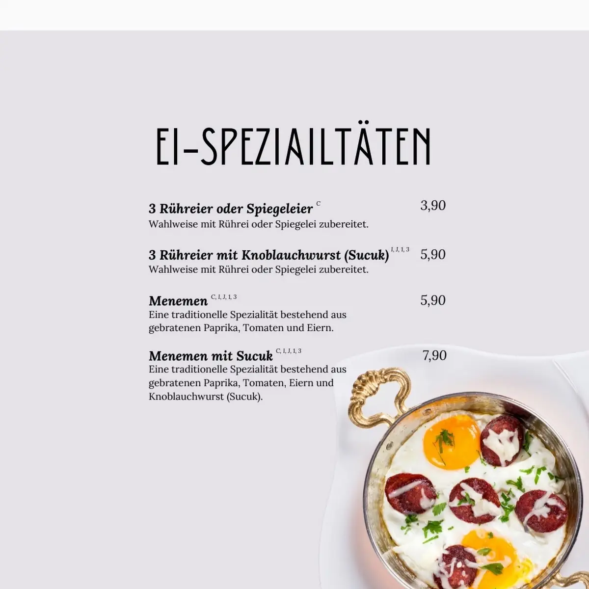 Speisekarte photo 3
