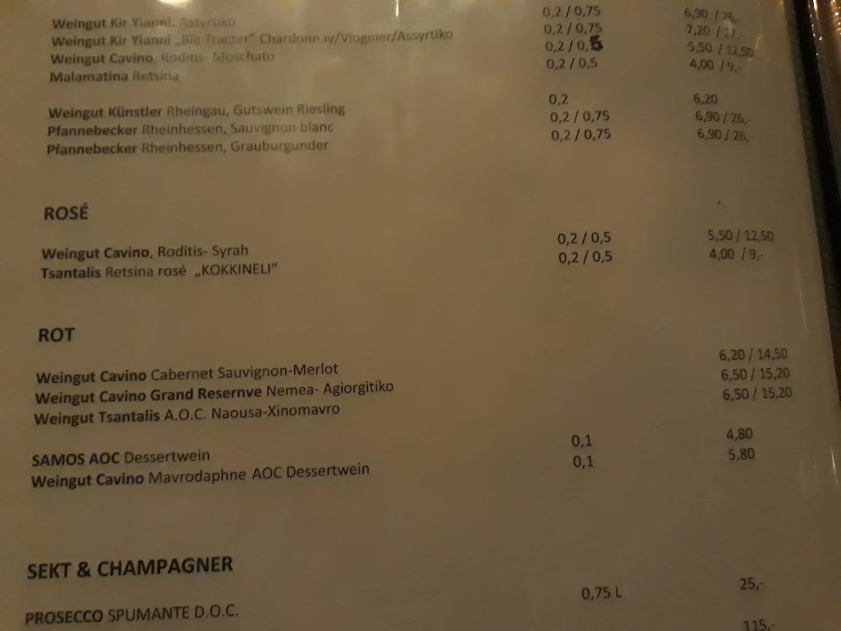 Speisekarte photo 8