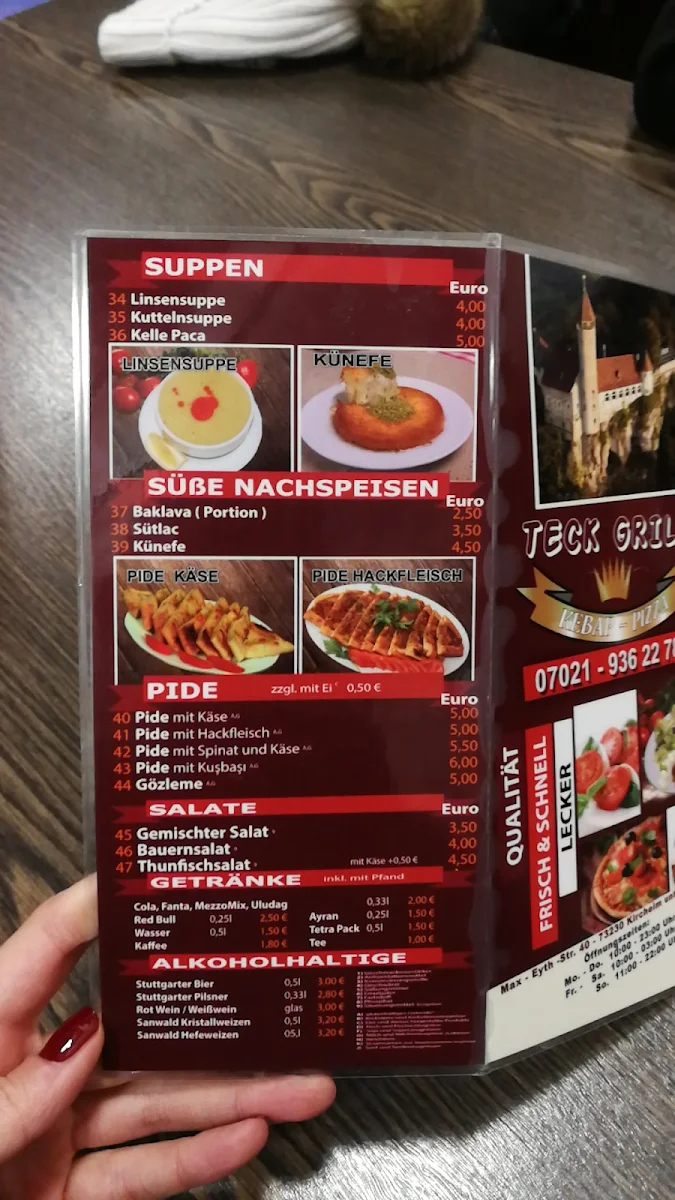 Speisekarte photo 2