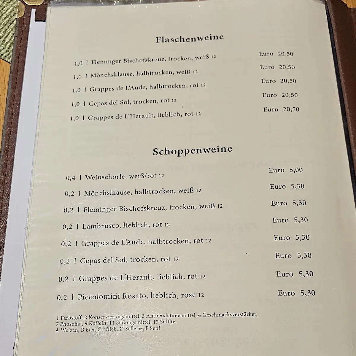 Speisekarte photo 2
