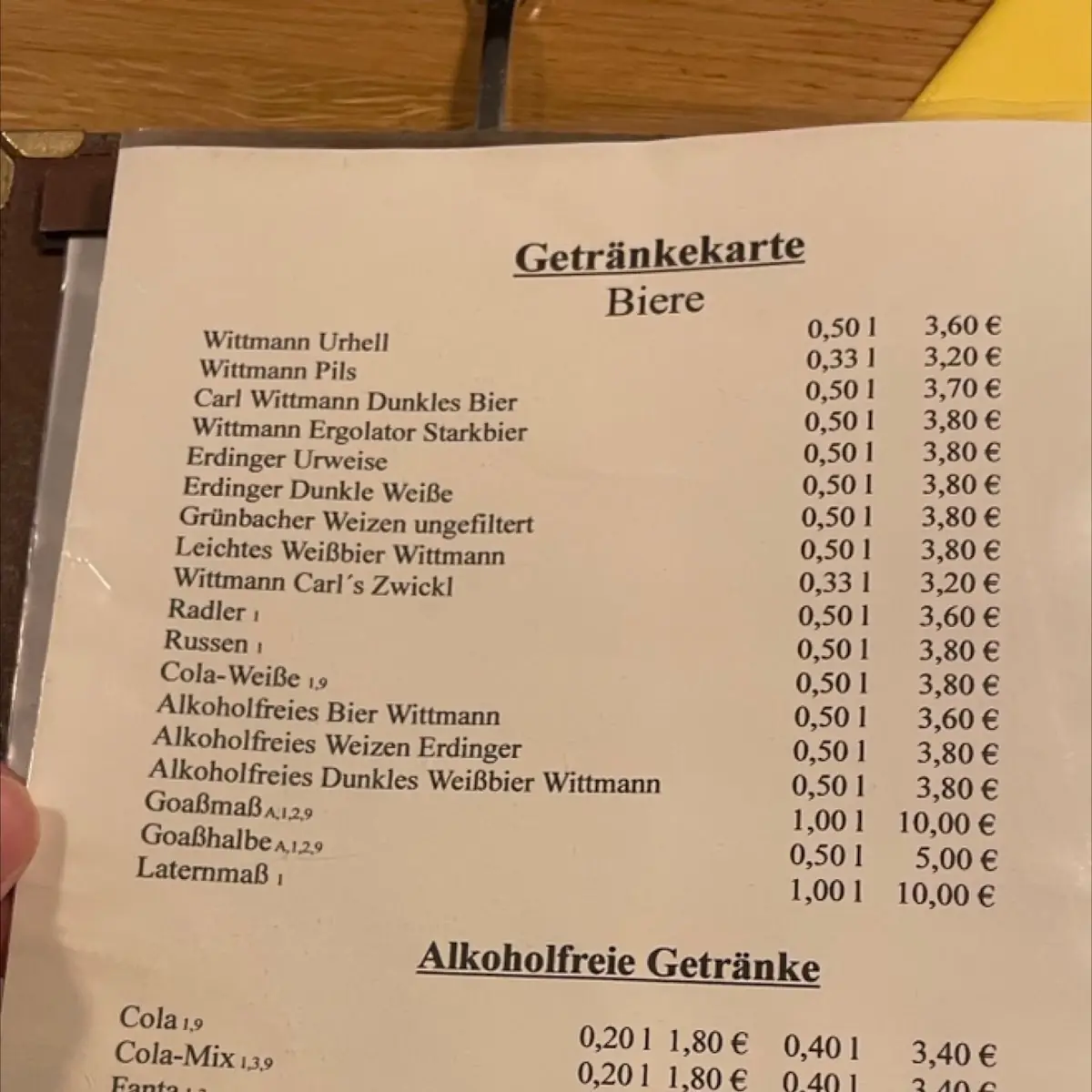 Speisekarte photo 7