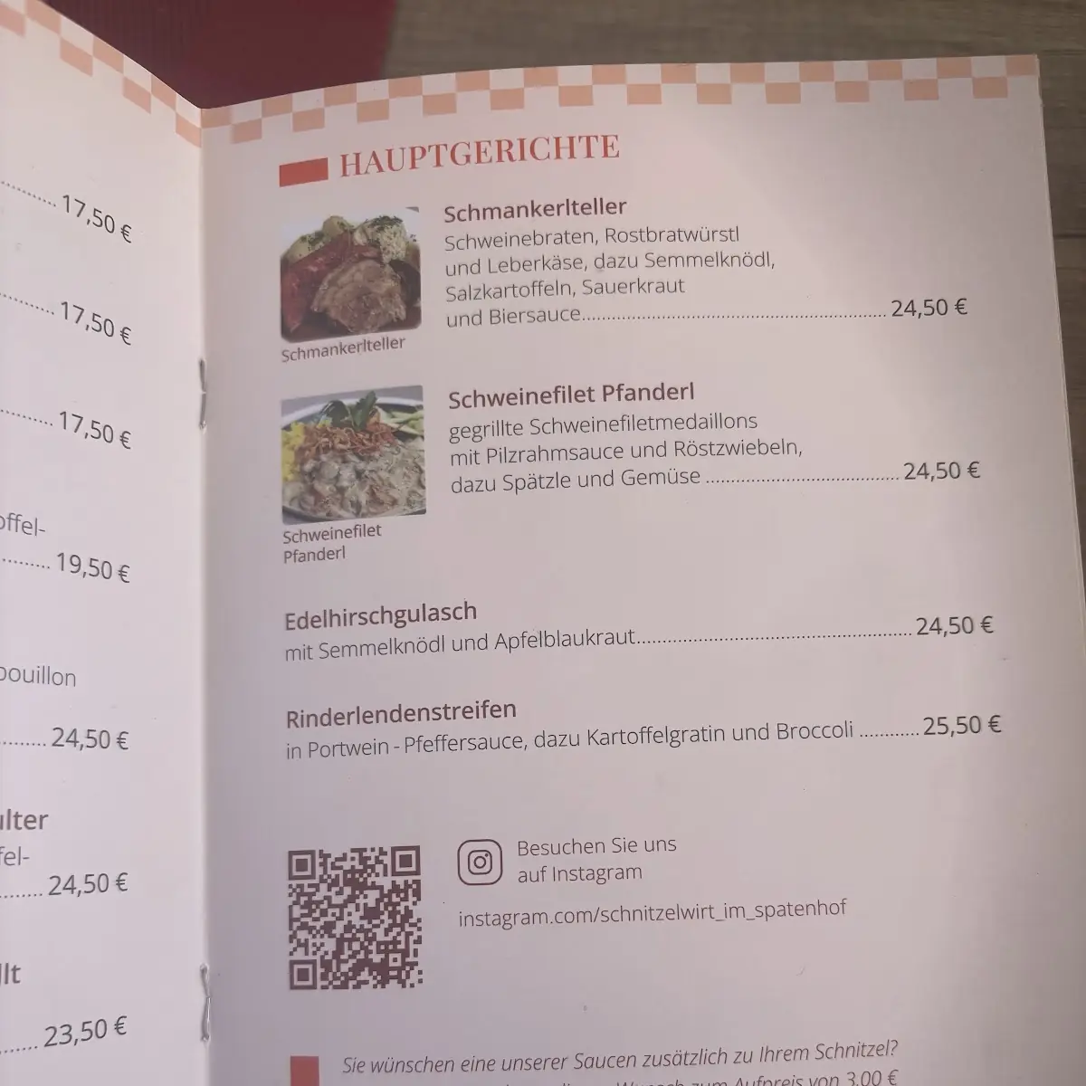 Speisekarte photo 7