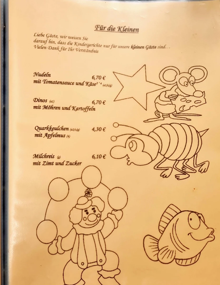 Speisekarte photo 5