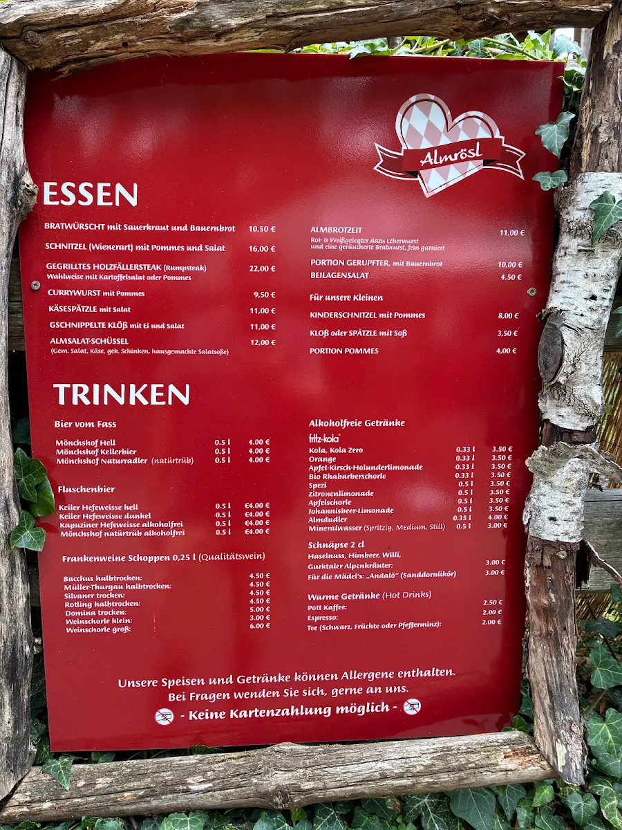 Speisekarte photo 1
