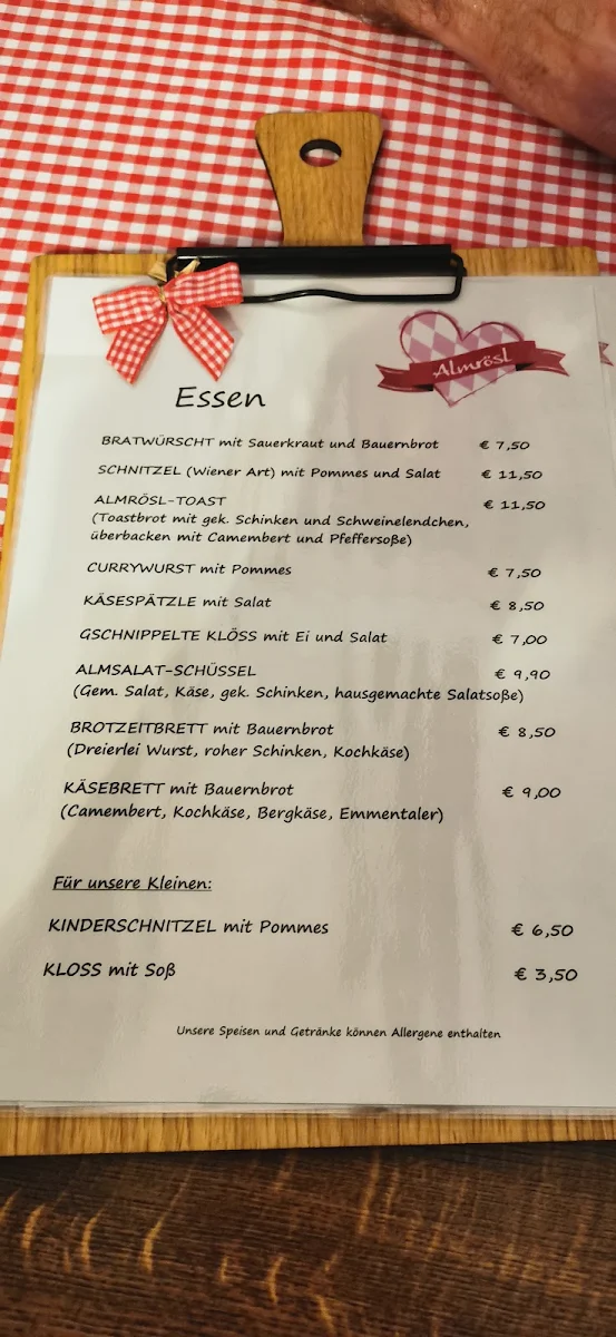 Speisekarte photo 5