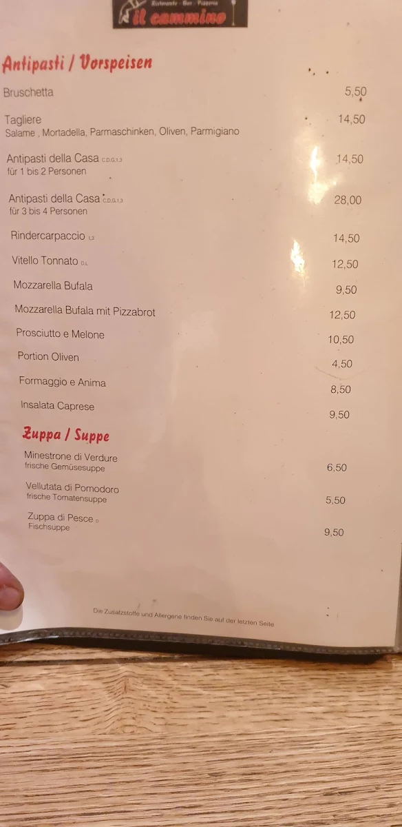 Speisekarte photo 1