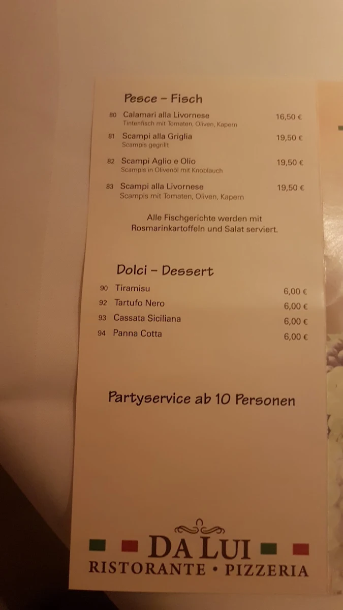 Speisekarte photo 3