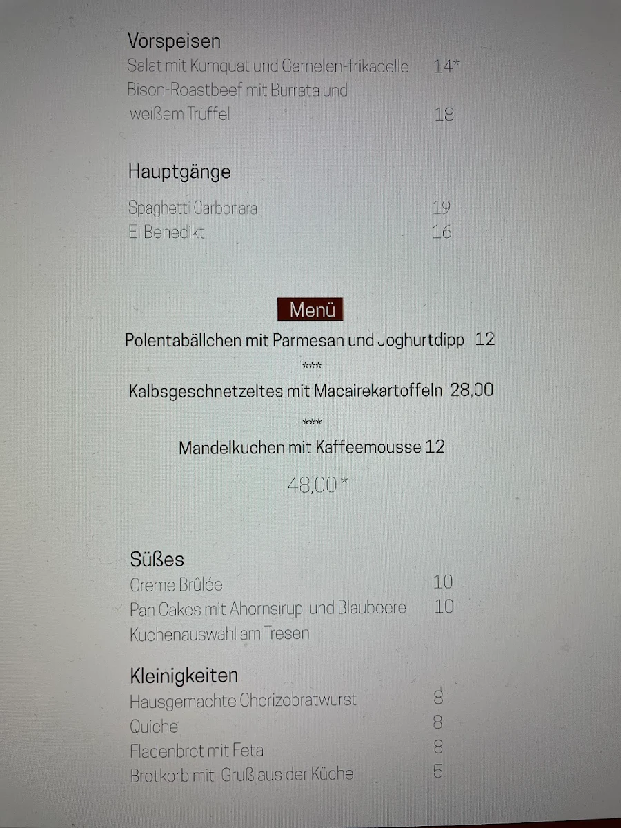 Speisekarte photo 4