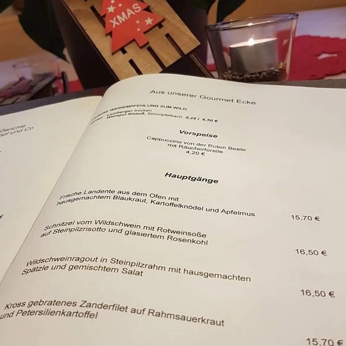 Speisekarte photo 3