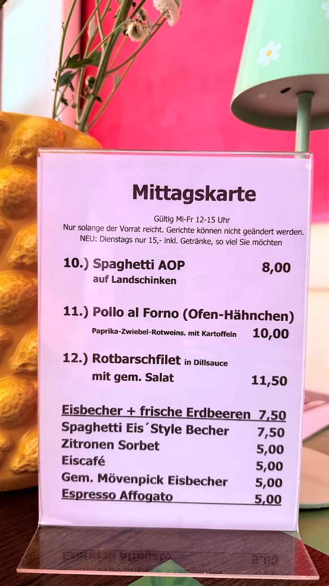 Speisekarte photo 2