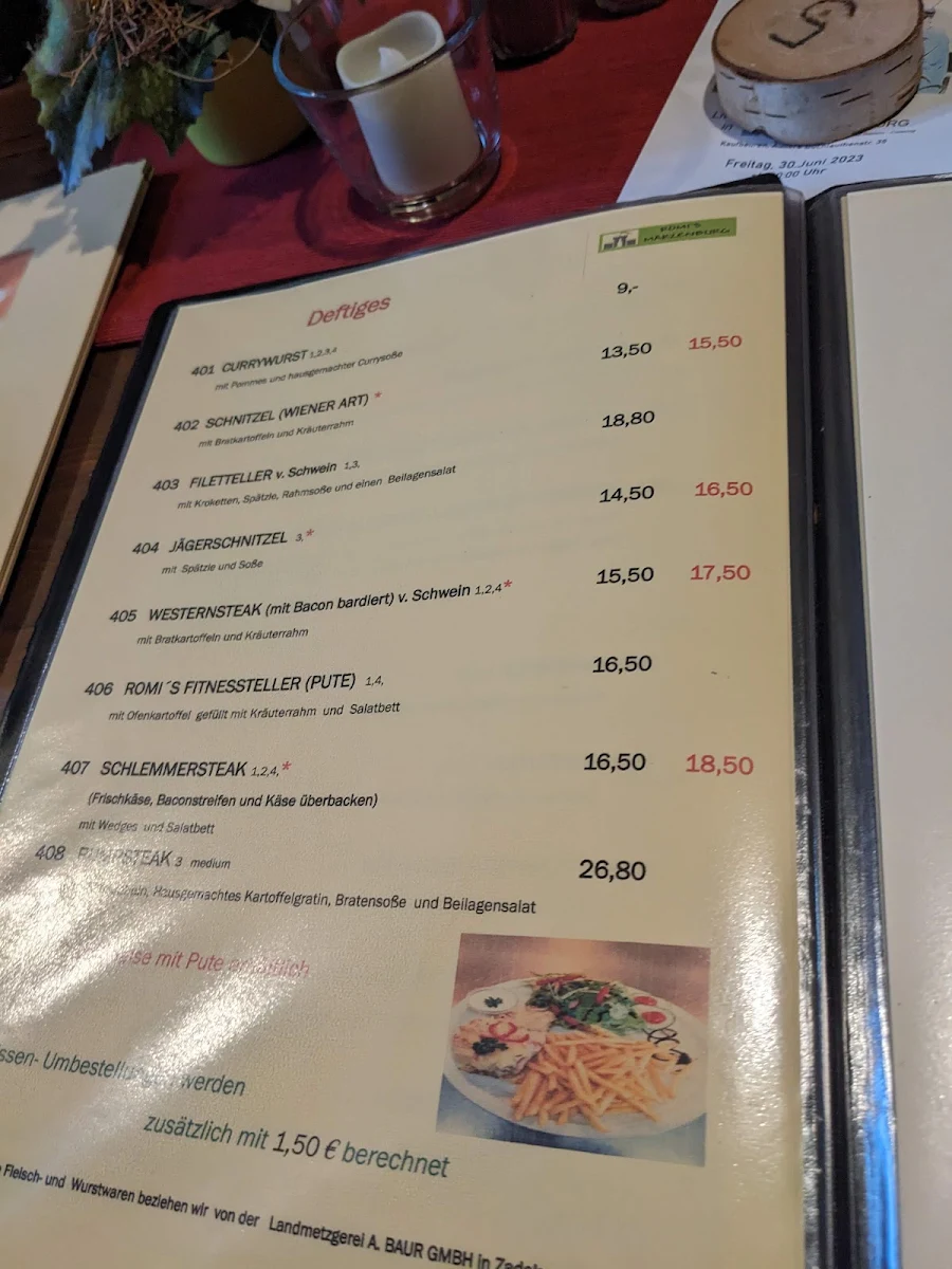 Speisekarte photo 7