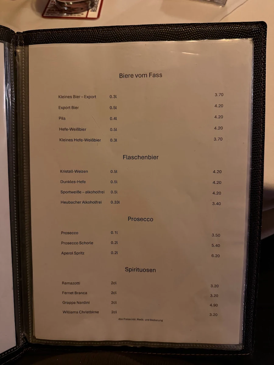 Speisekarte photo 3
