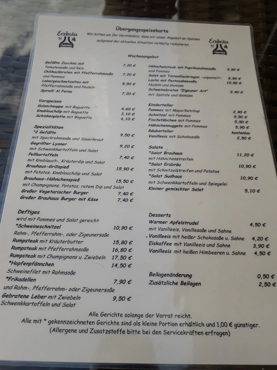 Speisekarte photo 3
