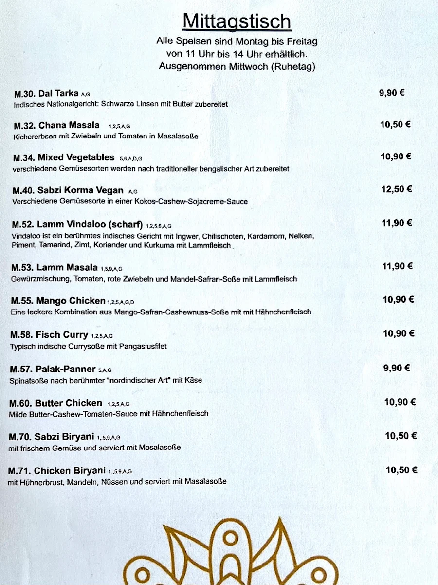 Speisekarte photo 2