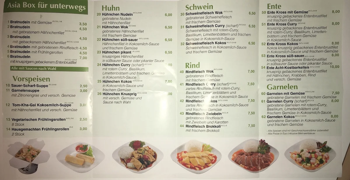 Speisekarte photo 3