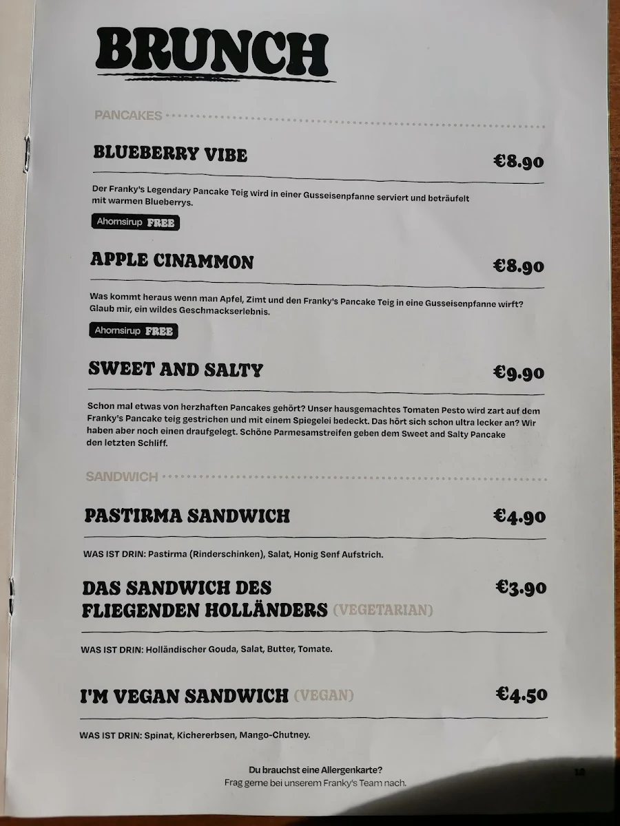 Speisekarte photo 5