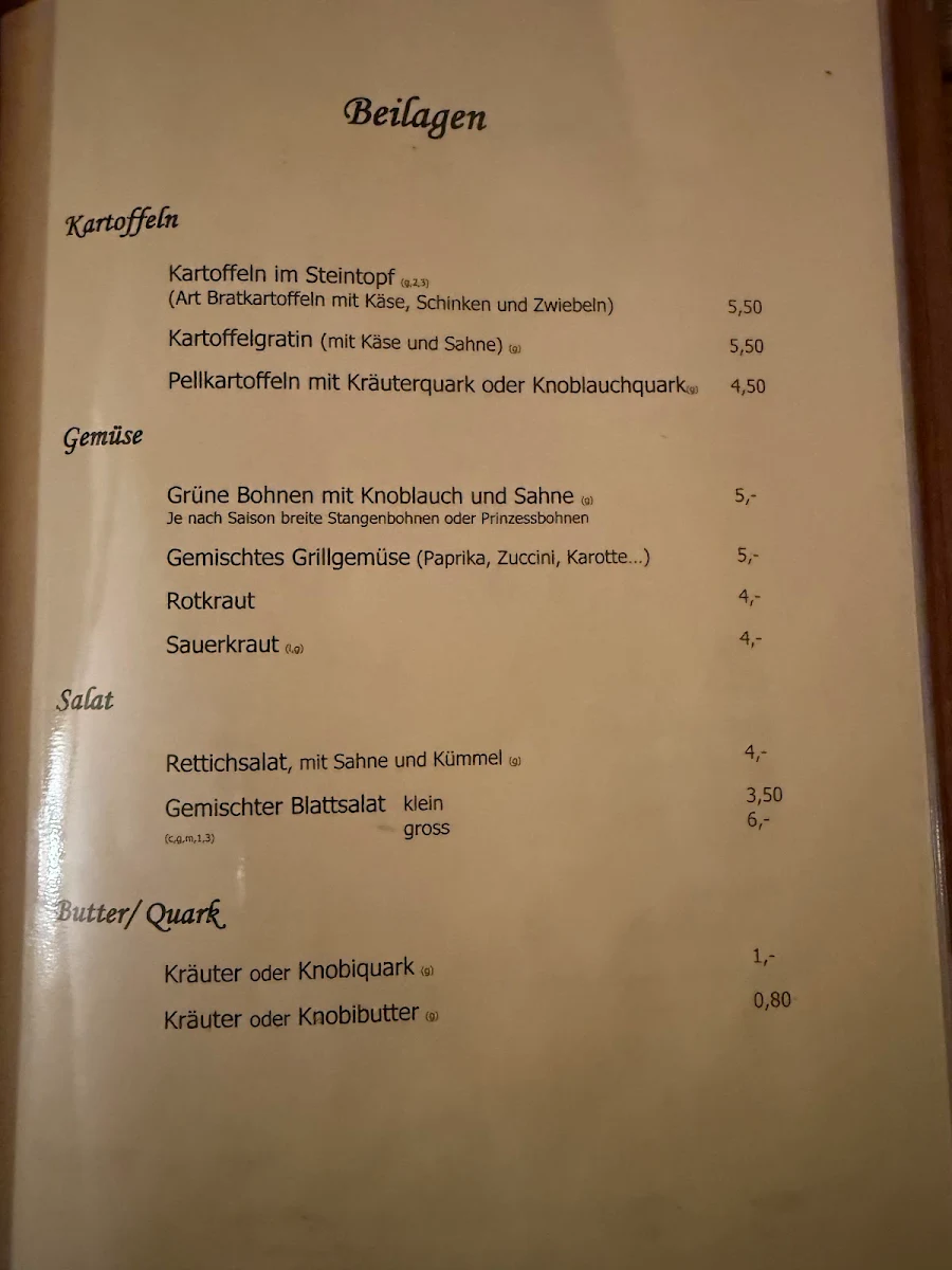 Speisekarte photo 3