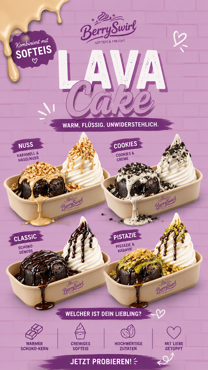 Speisekarte, Berry Swirl