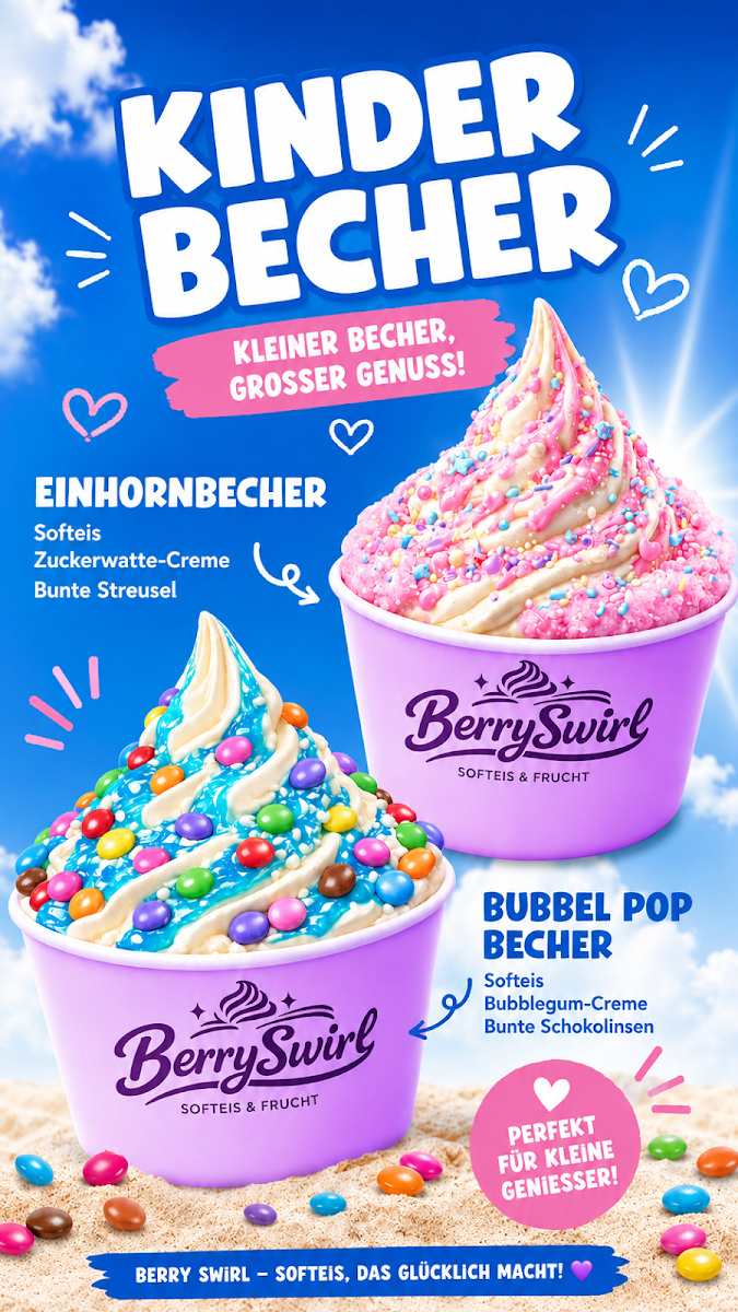 Speisekarte, Berry Swirl